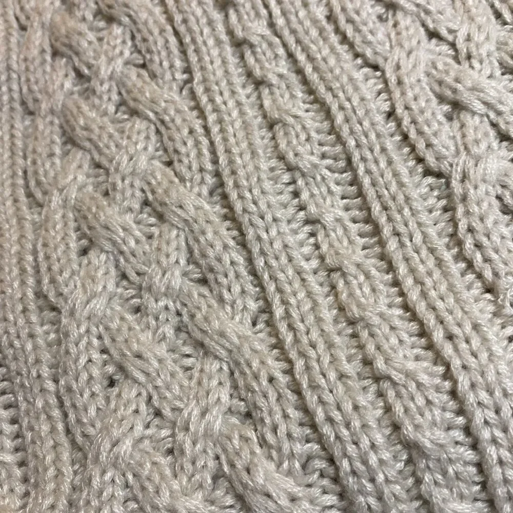 Fisherman Cable Knit Dog Sweater